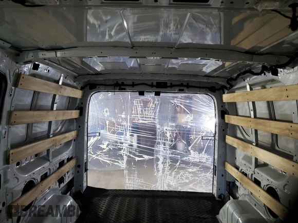 2024 Ford Transit Cargo with VIN 1FTBR1Y8XRKA71416, listed as a Copart auction lot 54745785 with 9,208 mi miles and Clean Title. Bid and sale history available at DreamBid. Image 10.