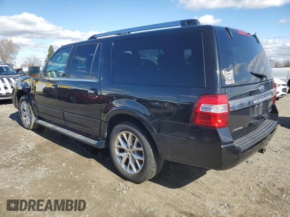 2017 Ford Expedition EL Limited with VIN 1FMJK2AT4HEA01424, listed as a Copart auction lot 44007255 with 127,091 mi miles and Salvage Title. Bid and sale history available at carsss.com. Image 2.