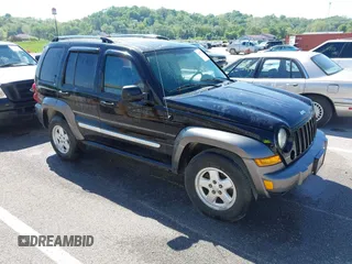 2006 Jeep Liberty Sport z VIN 1J4GL48K66W148415, wystawiony jako IAAI lot #42197223 z przebiegiem Nie podano mil oraz . Historia ofert i sprzedaży dostępna na DreamBid. Obrazek 1.