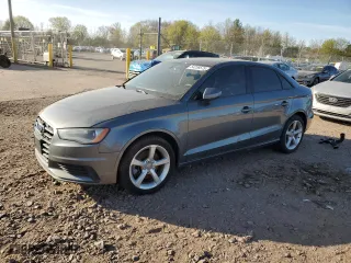 2015 Audi A3 2.0T Premium with VIN WAUBFGFFXF1005315, listed as a Copart auction lot 54258575 with 134,858 mi miles and Clean Title. Bid and sale history available at carsss.com. Image 1.