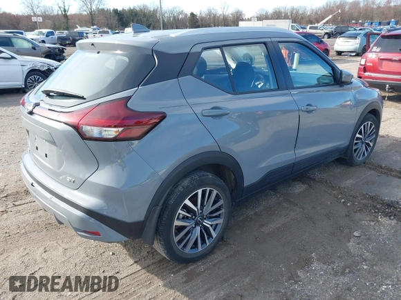 2023 Nissan Kicks SV with VIN 3N1CP5CV6PL484091, listed as a IAAI auction lot 41876944 with 10,243 mi miles and . Bid and sale history available at carsss.com. Image 4.