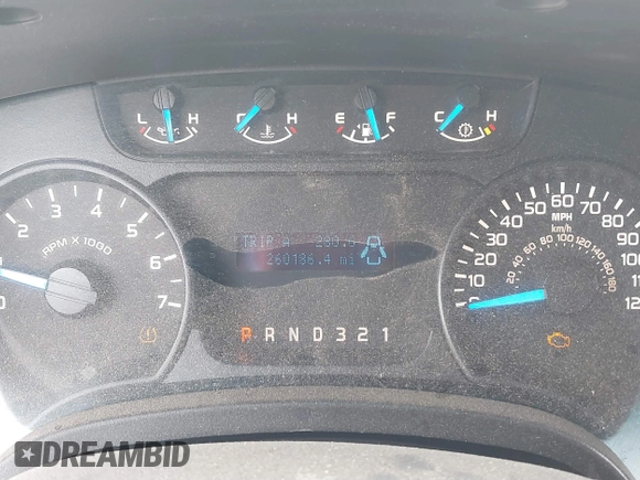 2014 Ford F-150 XL with VIN 1FTEX1EM0EKE57132, listed as a IAAI auction lot 41895499 with 260,186 mi miles and . Bid and sale history available at carsss.com. Image 7.