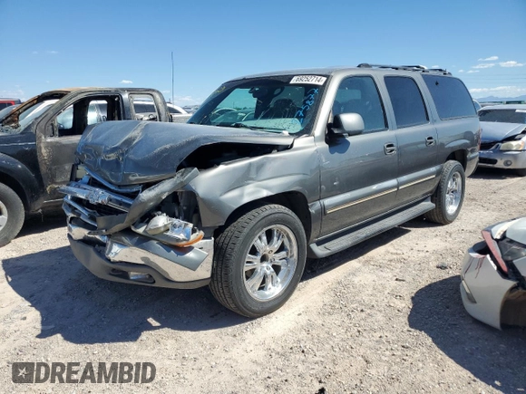 2001 Chevrolet Suburban LS with VIN 3GNEC16T21G275877, listed as a Copart auction lot 69252714 with 268,769 mi miles and Salvage Title. Bid and sale history available at carsss.com. Image 1.
