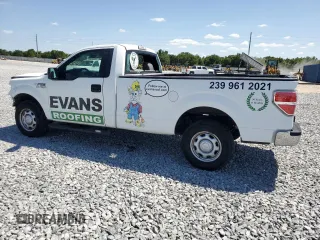 2013 Ford F-150 XL with VIN 1FTMF1CMXDKE46073, listed as a Copart auction lot 52419675 with 99,475 mi miles and Salvage Title. Bid and sale history available at carsss.com. Image 2.