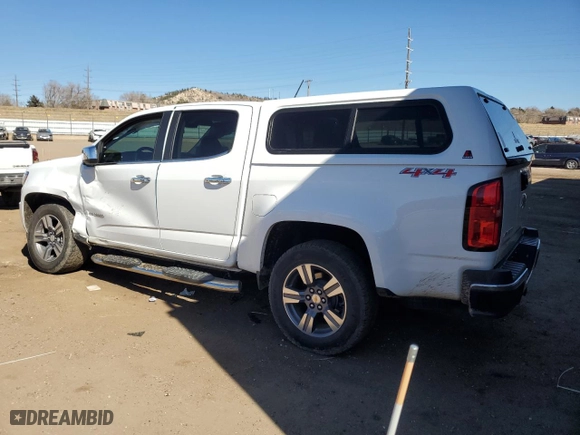 2016 Chevrolet Colorado 4WD LT with VIN 1GCGTCE35G1392021, listed as a Copart auction lot 47250845 with 57,999 mi miles and Salvage Title. Bid and sale history available at carsss.com. Image 2.