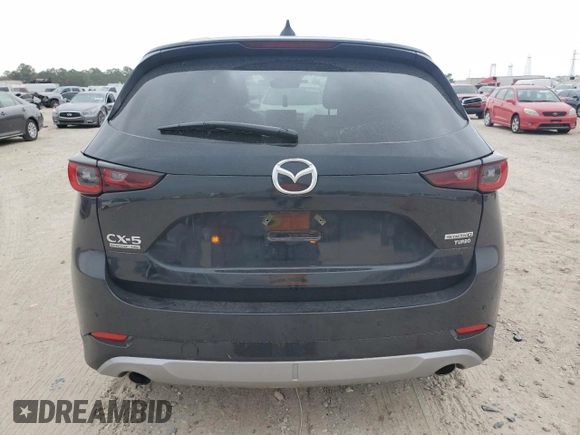 2024 Mazda CX-5 2.5 Turbo Signature with VIN JM3KFBXYXR0366308, listed as a Copart auction lot 83253424 with 8,741 mi miles and Salvage Title. Bid and sale history available at carsss.com. Image 6.