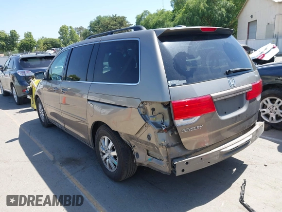 2008 Honda Odyssey EX-L with VIN 5FNRL387X8B032419, listed as a IAAI auction lot 42174820 with 160,804 mi miles and . Bid and sale history available at DreamBid. Image 3.
