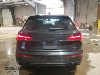 2024 Audi Q5 S line Prestige with VIN WA1FAAFY4R2020984, listed as a Copart auction lot 53344205 with 13,423 mi miles and Salvage title. Bid and sale history available at DreamBid. Image 6.