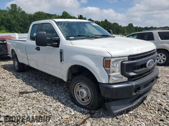 2022 Ford F-250 XL with VIN 1FT7X2B67NEF13442, listed as a Copart auction lot 65150655 with Not provided miles and Salvage title. Bid and sale history available at DreamBid. Image 4.