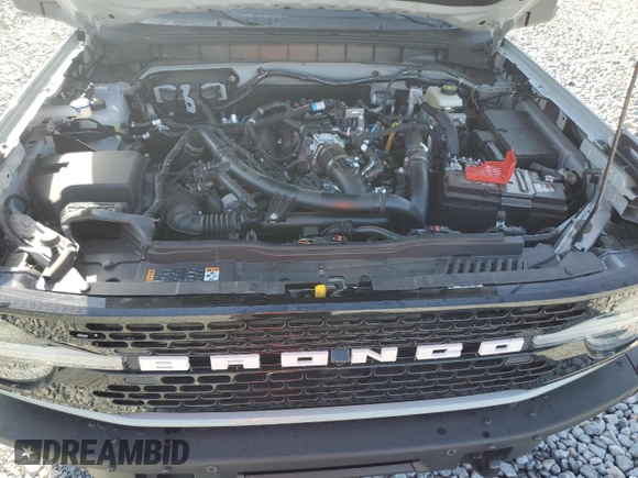2024 Ford Bronco Wildtrak with VIN 1FMEE2BPXRLB16732, listed as a Copart auction lot 56394005 with 8,428 mi miles and Salvage title. Bid and sale history available at DreamBid. Image 12.