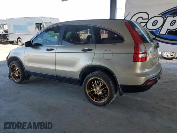 2008 Honda CR-V LX with VIN JHLRE38378C015343, listed as a Copart auction lot 56062615 with 161,141 mi miles and Salvage title. Bid and sale history available at DreamBid. Image 2.