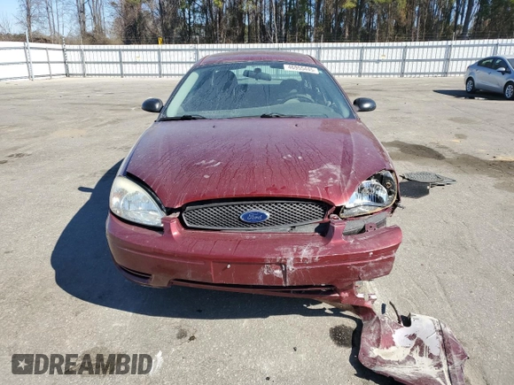 2006 Ford Taurus SE с VIN 1FAFP53UX6A196720, выставлен на аукционе Copart как лот 46955445 с пробегом 162 045 миль миль и Списание • Salvage title. История ставок и продаж доступна на DreamBid. Изображение 5.