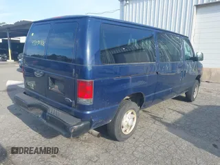 2008 Ford Econoline Passenger XL with VIN 1FBNE31L78DA63624, listed as a IAAI auction lot 42036906 with 94,644 mi miles. Bid and sale history available at carsss.com. Image 4.