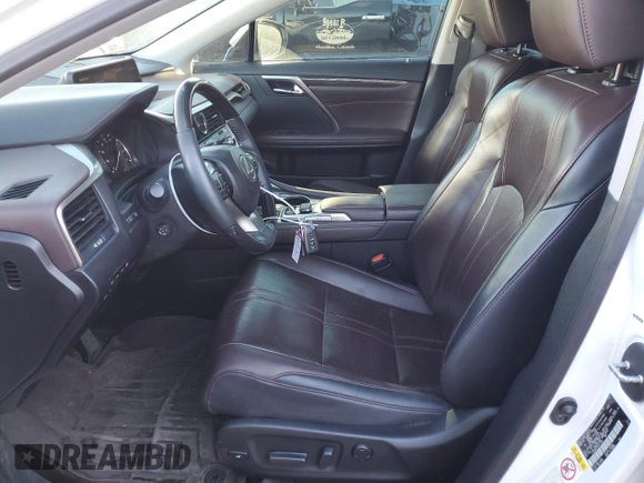 2017 Lexus RX with VIN 2T2BGMCA5HC017356, listed as a Copart auction lot 41453715 with 56,213 mi miles and Salvage Title. Bid and sale history available at carsss.com. Image 7.