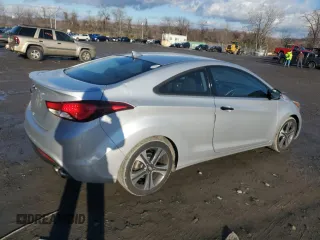 2014 Hyundai Elantra Coupe with VIN KMHDH6AH2EU025169, listed as a Copart auction lot 82204554 with 68,301 mi miles and Salvage Title. Bid and sale history available at carsss.com. Image 3.