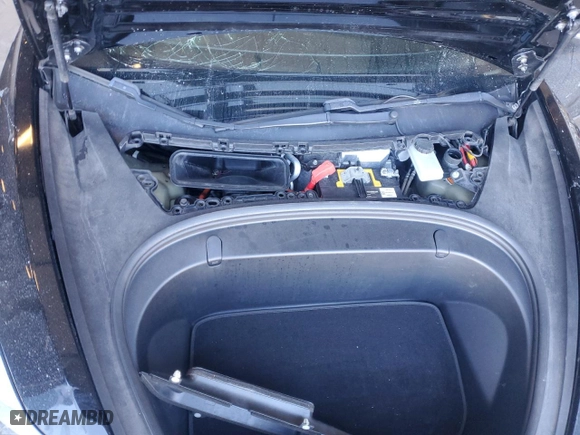 2018 Tesla Model 3 Long Range Battery with VIN 5YJ3E1EA2JF152869, listed as a Copart auction lot 46461005 with 99,476 mi miles and Clean Title. Bid and sale history available at carsss.com. Image 12.