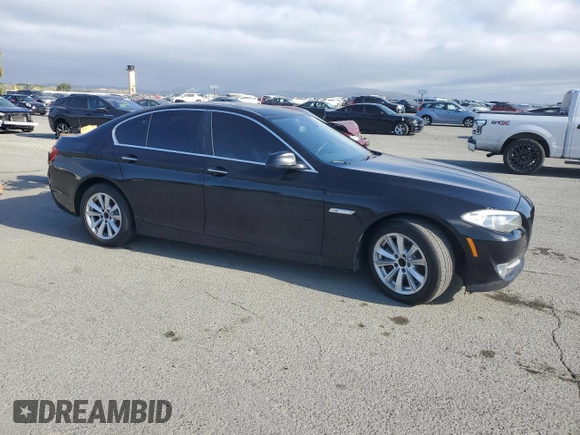 2013 BMW 5 Series 528i with VIN WBAXG5C58DDY37525, listed as a Copart auction lot 55680265 with 123,600 mi miles and Clean Title. Bid and sale history available at carsss.com. Image 4.