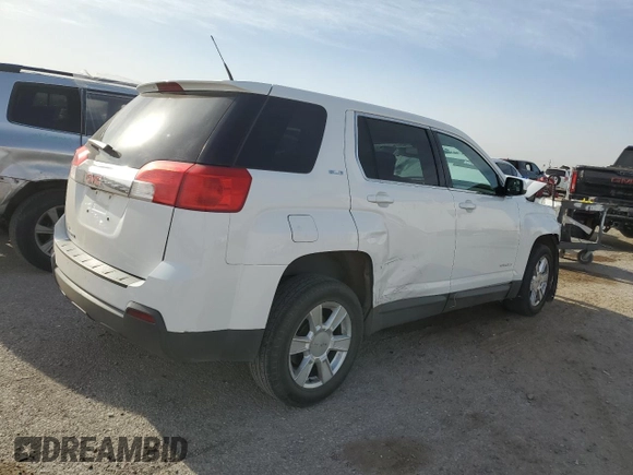 2013 GMC Terrain SLE with VIN 2GKALMEK9D6149022, listed as a Copart auction lot 51502105 with 183,147 mi miles and Salvage title. Bid and sale history available at DreamBid. Image 3.