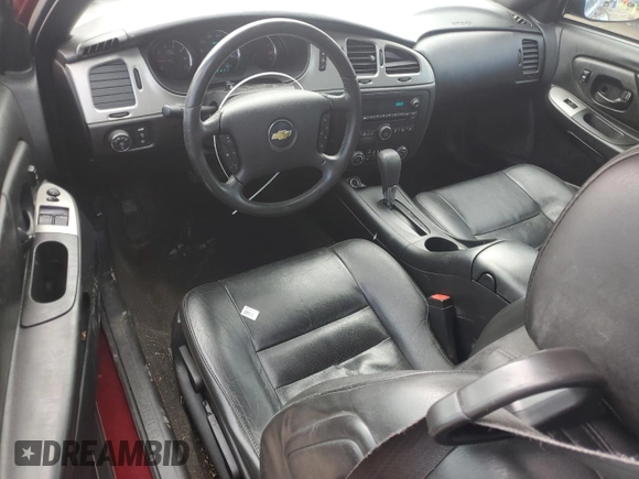 2006 Chevrolet Monte Carlo LT 3.9L with VIN 2G1WK161869206653, listed as a Copart auction lot 42876605 with 146,914 mi miles and Salvage Title. Bid and sale history available at carsss.com. Image 8.
