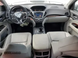 2017 Acura MDX w/Technology Pkg with VIN 5FRYD4H53HB013299, listed as a Copart auction lot 47321245 with 140,820 mi miles and Salvage Title. Bid and sale history available at carsss.com. Image 8.