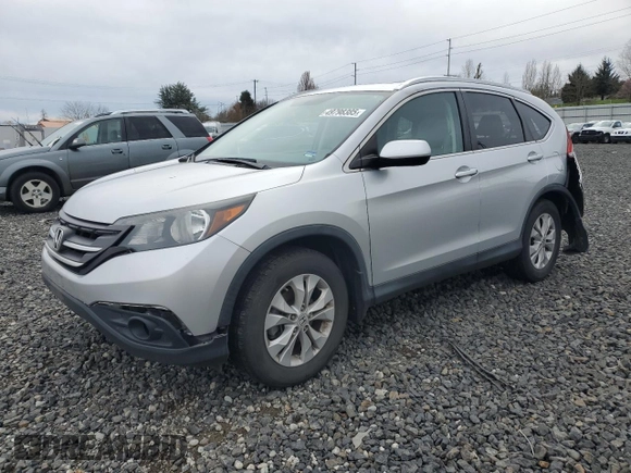 2013 Honda CR-V EX-L with VIN 2HKRM3H71DH517637, listed as a Copart auction lot 49798385 with 110,391 mi miles and Salvage Title. Bid and sale history available at DreamBid. Image 1.