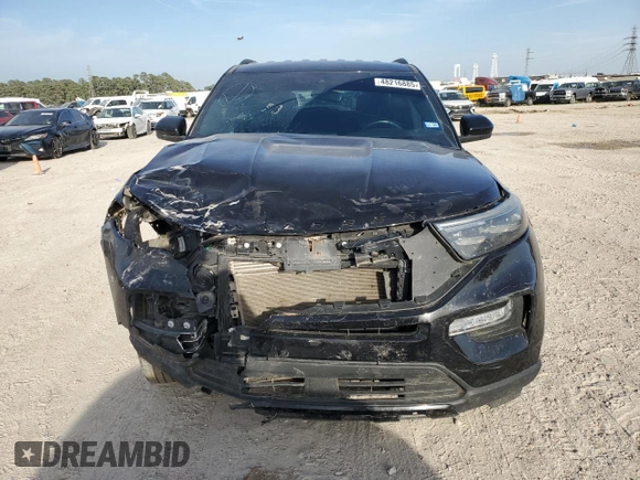 2022 Ford Explorer ST-Line with VIN 1FMSK7KH8NGA86473, listed as a Copart auction lot 48216885 with 61,412 mi miles and Salvage Title. Bid and sale history available at carsss.com. Image 5.