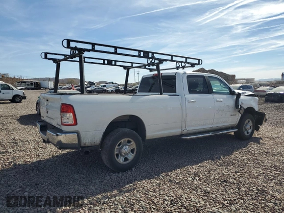 2019 Ram 2500 Big Horn with VIN 3C6UR5JL5KG649196, listed as a Copart auction lot 42305875 with 128,105 mi miles and Salvage Title. Bid and sale history available at carsss.com. Image 3.