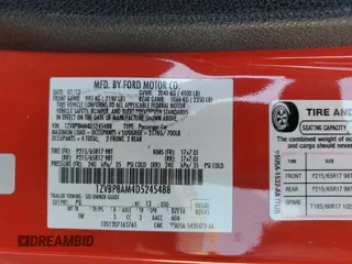 2013 Ford Mustang V6 with VIN 1ZVBP8AM4D5245488, listed as a Copart auction lot 53829135 with 123,512 mi miles and Salvage Title. Bid and sale history available at carsss.com. Image 12.