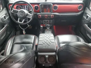 2020 Jeep Gladiator Rubicon z VIN 1C6JJTBG0LL163075, wystawiony jako Copart lot #53682075 z przebiegiem 67 083 mil mil oraz Szkoda całkowita • Salvage title. Historia ofert i sprzedaży dostępna na DreamBid. Obrazek 8.