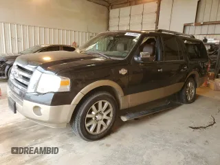 2014 Ford Expedition Max XLT with VIN 1FMJK1H56EEF65587, listed as a Copart auction lot 51513085 with 150,472 mi miles and Salvage title. Bid and sale history available at DreamBid. Image 1.