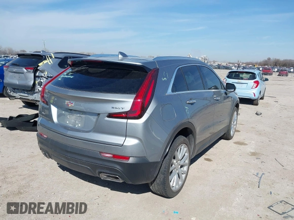2023 Cadillac XT4 AWD Luxury with VIN 1GYFZBR40PF148068, listed as a IAAI auction lot 41583045 with 35,229 mi miles. Bid and sale history available at carsss.com. Image 4.
