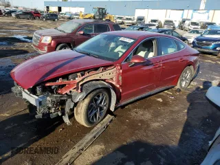 2023 Hyundai Sonata SEL z VIN KMHL64JA2PA292499, wystawiony jako Copart lot #56682975 z przebiegiem 26 037 mil mil oraz Czysty tytuł • Clean title. Historia ofert i sprzedaży dostępna na DreamBid. Obrazek 1.