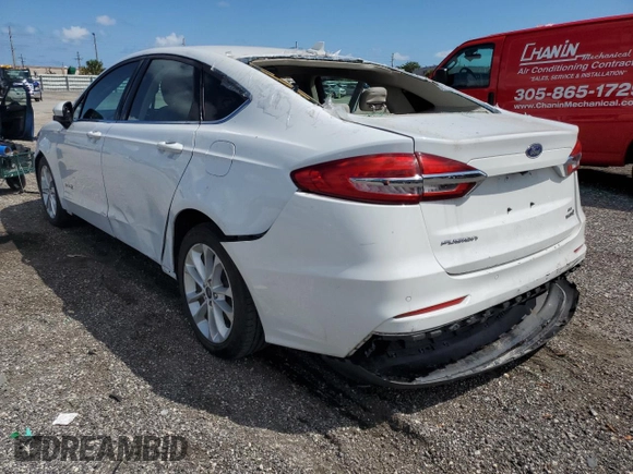 2019 Ford Fusion Hybrid SE with VIN 3FA6P0LU9KR257039, listed as a Copart auction lot 60137022 with 65,911 mi miles. Bid and sale history available at carsss.com. Image 3.