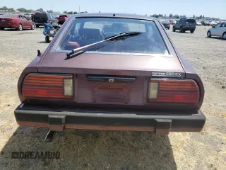 1982 Datsun 280ZX 2+2 z VIN JN1HZ06S5CX429361, wystawiony jako Copart lot #59239365 z przebiegiem 139 002 mil mil oraz Tytuł czysty. Historia ofert i sprzedaży dostępna na DreamBid. Obrazek 6.