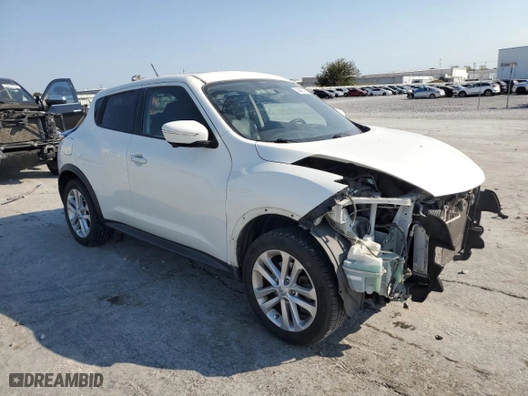 2016 Nissan Juke S with VIN JN8AF5MR4GT609534, listed as a Copart auction lot 74434704 with 130,079 mi miles and Salvage Title. Bid and sale history available at carsss.com. Image 4.