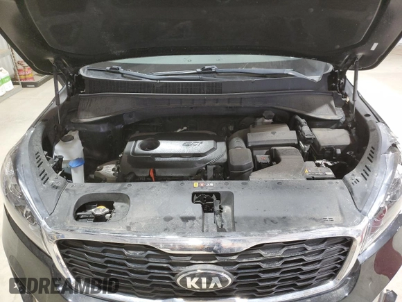 2020 Kia Sorento LX with VIN 5XYPGDA32LG651798, listed as a Copart auction lot 46217775 with 50,659 mi miles and Salvage Title. Bid and sale history available at DreamBid. Image 12.
