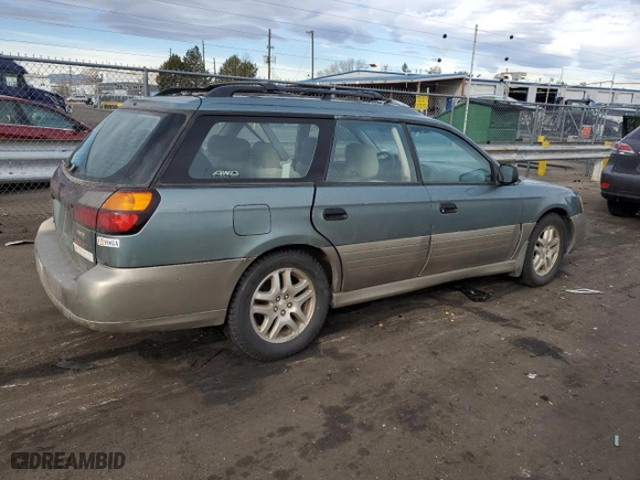 2001 Subaru Legacy Wagon Outback w/RB Equip with VIN 4S3BH665817613869, listed as a Copart auction lot 85157244 with 192,848 mi miles and Clean Title. Bid and sale history available at carsss.com. Image 3.