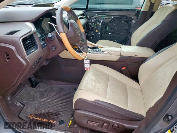 2019 Lexus RX 350 z VIN 2T2ZZMCAXKC128212, wystawiony jako Copart lot #54894615 z przebiegiem 92 786 mil mil oraz Szkoda całkowita • Salvage title. Historia ofert i sprzedaży dostępna na DreamBid. Obrazek 7.