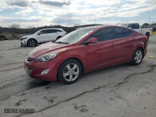 2013 Hyundai Elantra Limited with VIN 5NPDH4AEXDH225000, listed as a Copart auction lot 50386715 with 167231 miles and Salvage Title. Bid and sale history available at carsss.com. Image 1.