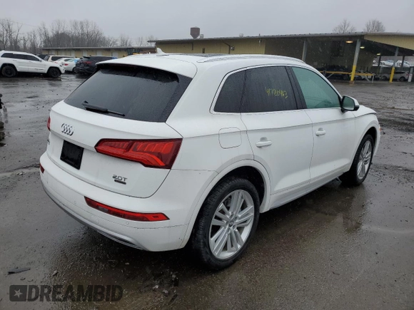 2018 Audi Q5 Premium Plus with VIN WA1BNAFY6J2246113, listed as a Copart auction lot 41720463 with 12,009 mi miles and . Bid and sale history available at DreamBid. Image 3.
