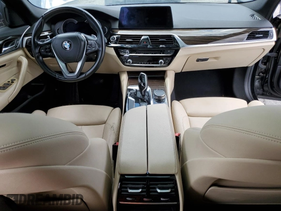 2018 BMW 5 Series 530i with VIN WBAJA5C53JWA37144, listed as a Copart auction lot 51614125 with 108,527 mi miles and Clean Title. Bid and sale history available at carsss.com. Image 8.