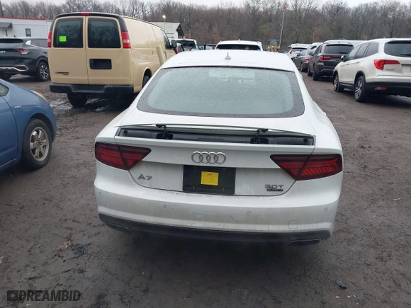 2017 Audi A7 Premium Plus with VIN WAUW2AFC0HN085266, listed as a IAAI auction lot 41461035 with 135,459 mi miles. Bid and sale history available at carsss.com. Image 16.