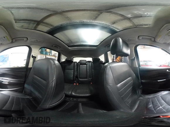 2014 Ford Escape Titanium with VIN 1FMCU0JX1EUA82250, listed as a Copart auction lot 45347295 with 150,897 mi miles and Salvage Title. Bid and sale history available at carsss.com. Image 14.