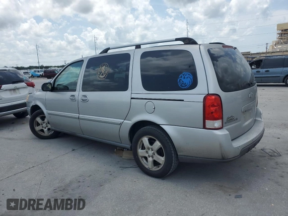 2007 Chevrolet Uplander 2LT z VIN 1GNDV33137D174633, wystawiony jako Copart lot #57337915 z przebiegiem Nie podano mil oraz Szkoda całkowita • Salvage title. Historia ofert i sprzedaży dostępna na DreamBid. Obrazek 2.