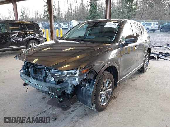 2024 Mazda CX-5 2.5 S Preferred Package with VIN JM3KFBCL1R0428883, listed as a IAAI auction lot 41755898 with 7,386 mi miles. Bid and sale history available at carsss.com. Image 18.