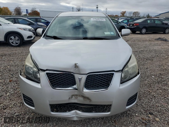 2009 Pontiac Vibe w/1SA with VIN 5Y2SP67859Z463621, listed as a Copart auction lot 77535724 with 61,888 mi miles and Salvage Title. Bid and sale history available at carsss.com. Image 5.