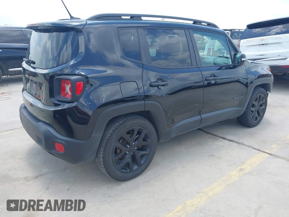2017 Jeep Renegade Altitude with VIN ZACCJABB6HPG34806, listed as a IAAI auction lot 42414260 with 134,399 mi miles and . Bid and sale history available at DreamBid. Image 4.