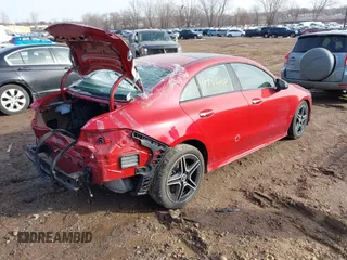 2022 Mercedes-Benz CLA 250 with VIN W1K5J4HB2NN272503, listed as a IAAI auction lot 41756218 with 45,477 mi miles and . Bid and sale history available at DreamBid. Image 4.