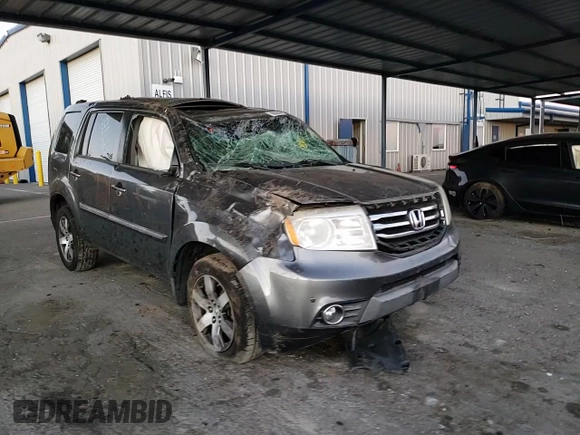2013 Honda Pilot Touring with VIN 5FNYF3H93DB026637, listed as a Copart auction lot 88942815 with Not Provided miles and Salvage Title. Bid and sale history available at carsss.com. Image 12.