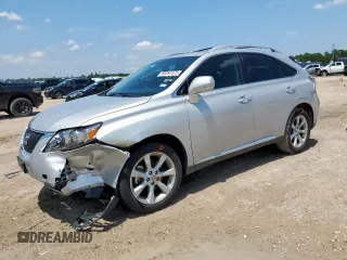 2010 Lexus RX 350 z VIN 2T2ZK1BA9AC033899, wystawiony jako Copart lot #60097375 z przebiegiem 58 397 mil mil oraz Szkoda całkowita • Salvage title. Historia ofert i sprzedaży dostępna na DreamBid. Obrazek 1.
